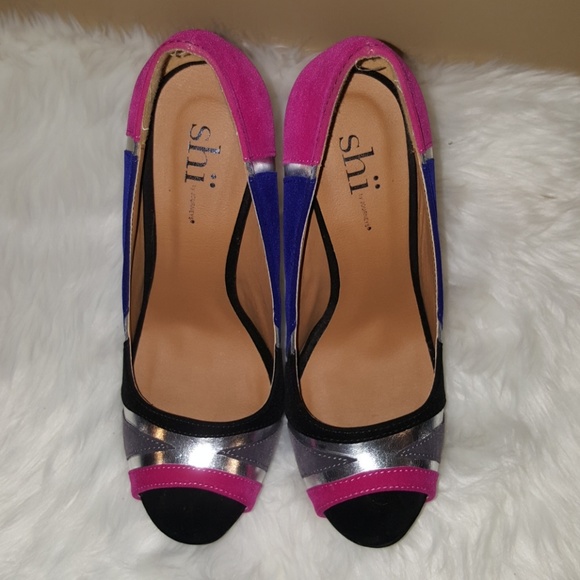 Shi by JOURNEYS Shoes - Stiletto Open Toe Pump